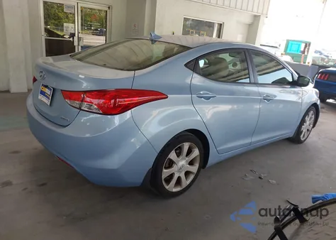 2012 Hyundai Elantra Limited (Ulsan Plant) z USA, uszkodzony, nr VIN KMHDH4AE7CU267768